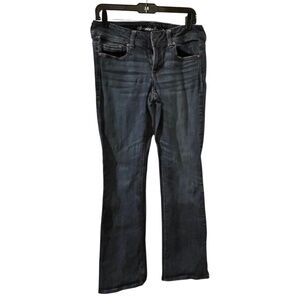 American Eagle Outfitters Women's Boot Cut Jeans - Dark Blue
